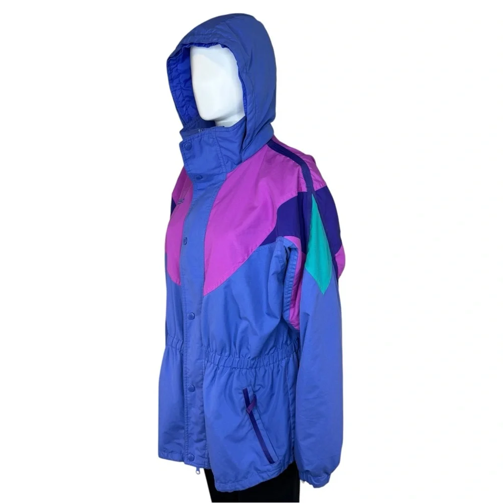 Vintage 80s Girls Columbia Colorful Jacket 18/20